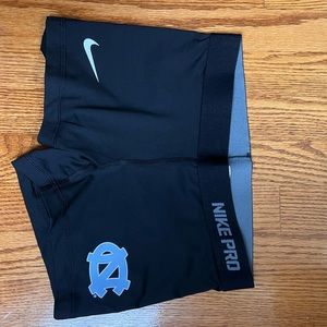 Official UNC Nike Pro Spandex
